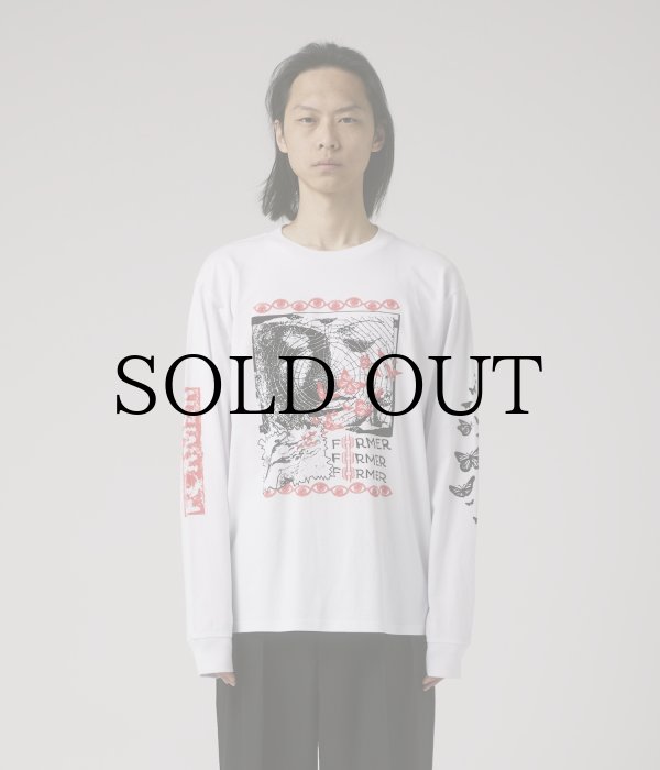 画像2: FORMER " PROWL LS T-SHIRT  " - WHITE (2)