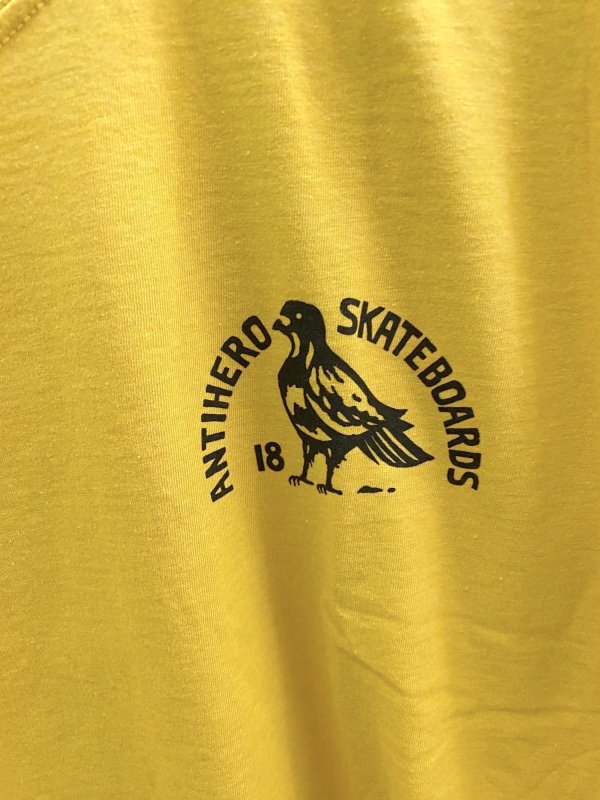 画像2: ANTIHERO " ROCK DOVE SS TEE " - MUSTERD (2)