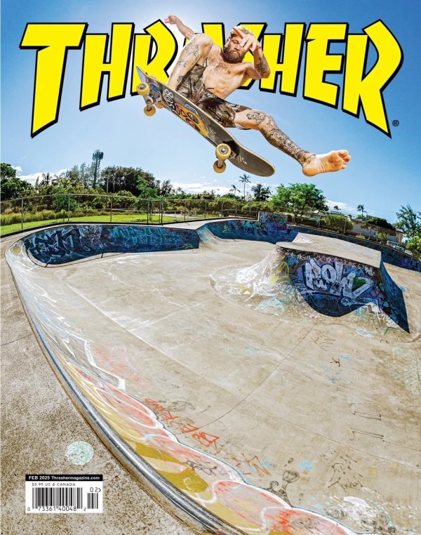 画像1: THRASHER " January 2025 " (1)