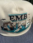 画像2: REAL " EMB SNAPBACK CAP " - TAN / CHARCOAL DENIM (2)