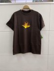 画像1: KROOKED " FIRE BIRD TEE" - DARK CHOCOLATE (1)