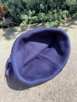 画像3: KROOKED " BORED CUFF BEANIE" - NAVY / BLUE / MAGENTA (3)
