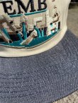 画像3: REAL " EMB SNAPBACK CAP " - TAN / CHARCOAL DENIM (3)