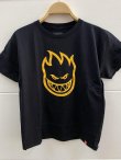 画像1: SPITFIRE " BIGHEAD YOUTH SS TEE " - BLACK (1)