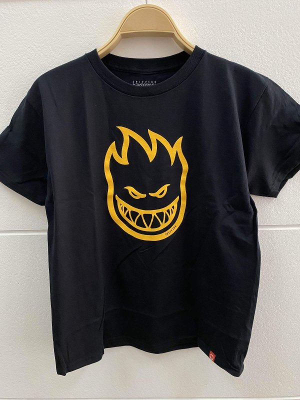 画像1: SPITFIRE " BIGHEAD YOUTH SS TEE " - BLACK (1)