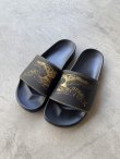 画像3: ANTIHERO " BASIC EAGLE / SLIDE SANDAL " - BLACK GOLD (3)