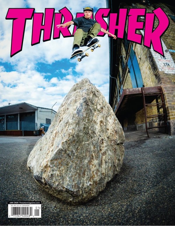 画像1: THRASHER " January 2025 "  (1)