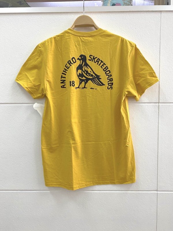 画像3: ANTIHERO " ROCK DOVE SS TEE " - MUSTERD (3)