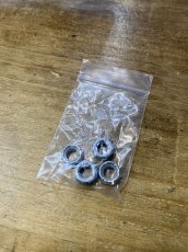 画像4: NO BRAND  " AXLE NUT " - SILVER (4個入 / トラック1set分) (4)