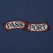 画像4: PASS~PORT.  " RED FLAG  TEE " - HARBOUR BLUE (4)