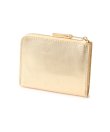 画像1: FTC " LUXE LEATHER COMPACT WALLET " - GOLD (1)