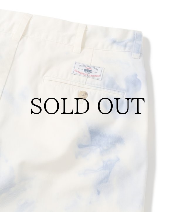 画像4: FTC " CHINO SLACKS PANT " - DYED BLUE (4)