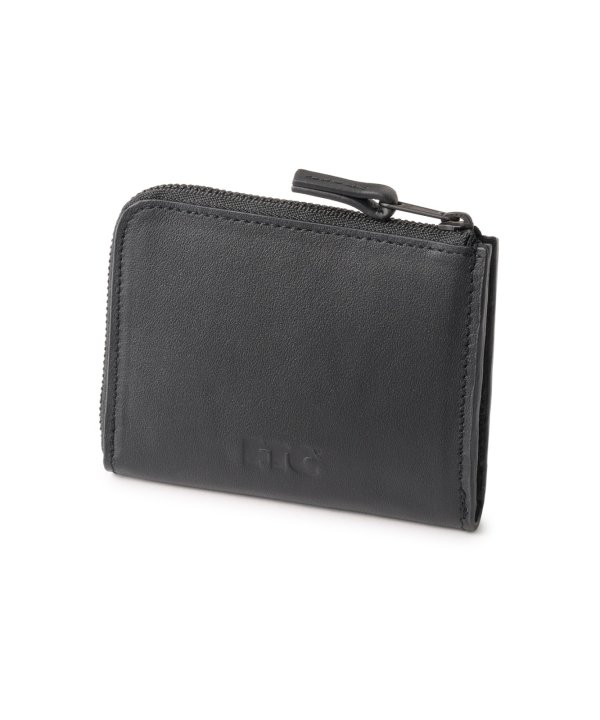 画像1: FTC " LUXE LEATHER COMPACT WALLET " - BLACK (1)