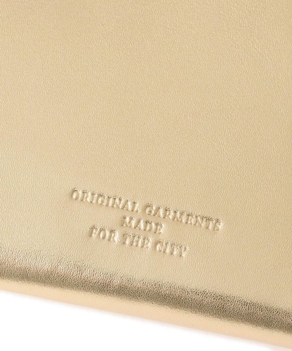 画像3: FTC " LUXE LEATHER COMPACT WALLET " - GOLD (3)