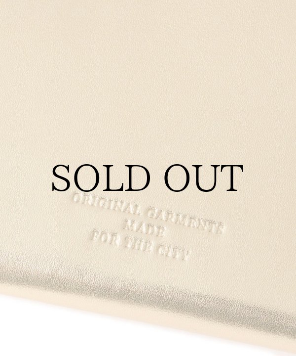 画像3: FTC " LUXE LEATHER COMPACT WALLET " - GOLD (3)