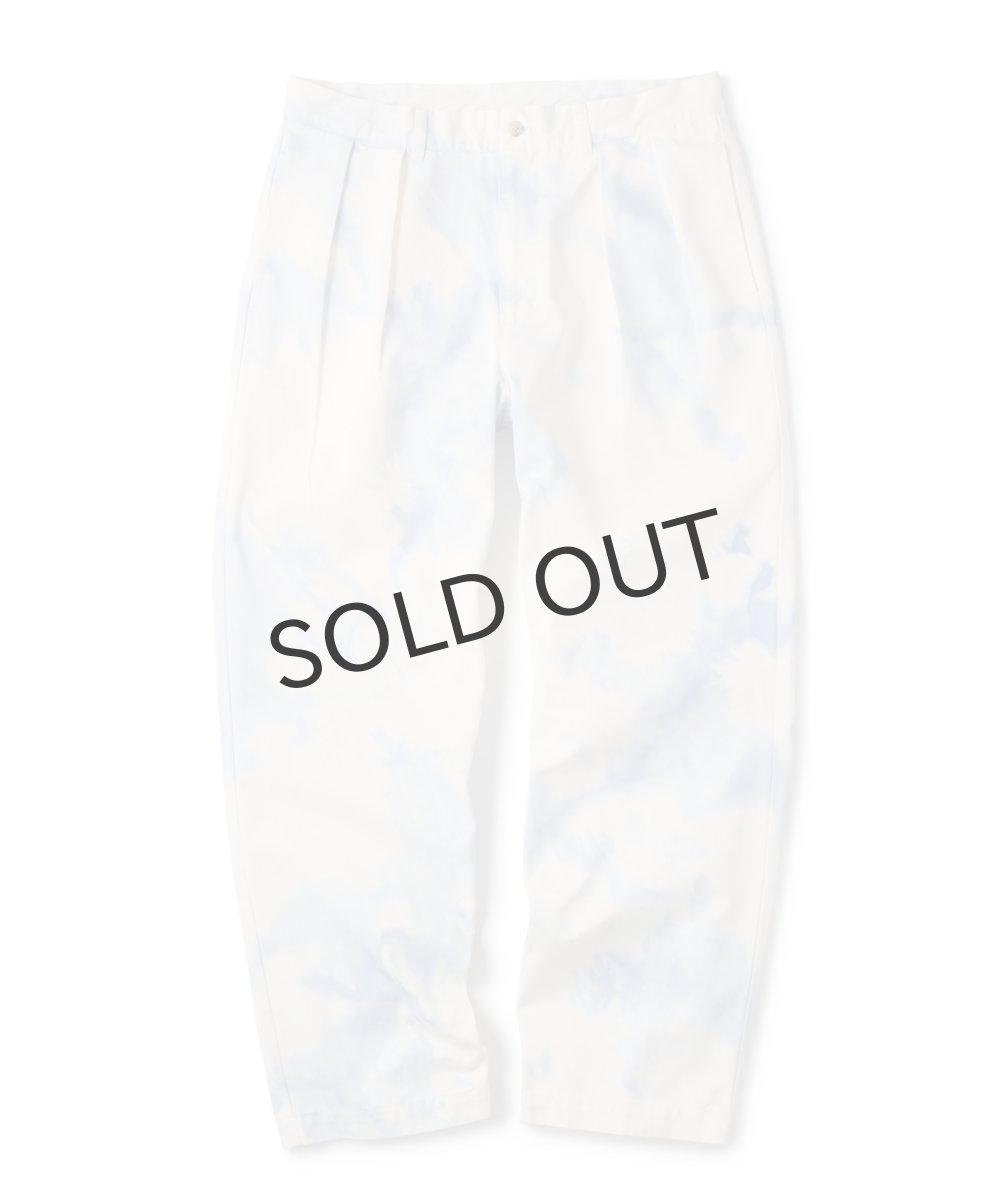 画像1: FTC " CHINO SLACKS PANT " - DYED BLUE (1)