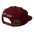 画像3: PASS~PORT.  " RED FLAG WORKERS CAP " - MAROON (3)