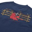 画像5: PASS~PORT.  " RED FLAG  TEE " - HARBOUR BLUE (5)