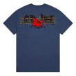 画像2: PASS~PORT.  " RED FLAG  TEE " - HARBOUR BLUE (2)