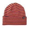 画像1: PASS~PORT.  " Organic Cotton STRIPE KNIT BEANIE " - ORANGE MULTI (1)