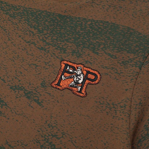 画像2: PASS~PORT.  " CAVE ~IN TEE " - CHOCOLATE (2)