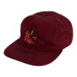 画像1: PASS~PORT.  " RED FLAG WORKERS CAP " - MAROON (1)
