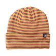 画像1: PASS~PORT.  " Organic Cotton STRIPE KNIT BEANIE " - MUSTARD MULTI (1)