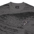 画像4: PASS~PORT.  " CAVE ~IN TEE " - CHARCOAL (4)