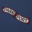 画像3: PASS~PORT.  " RED FLAG  TEE " - HARBOUR BLUE (3)