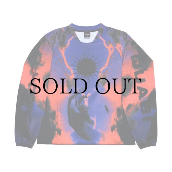 画像1: QUASI " POWERBAND RAGLAN JERSEY "- SUNSET (1)
