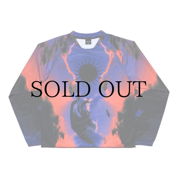 画像2: QUASI " POWERBAND RAGLAN JERSEY "- SUNSET (2)