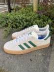 画像2: ADIDAS " GAZELLE ADV ” - CRYSTAL WHITE / CRYSTAL WHITE / GUM (2)