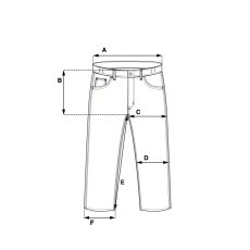 画像5: HELLRAZOR " BAGGIE DENIM PANTS " - ONE WASH INDIGO (5)