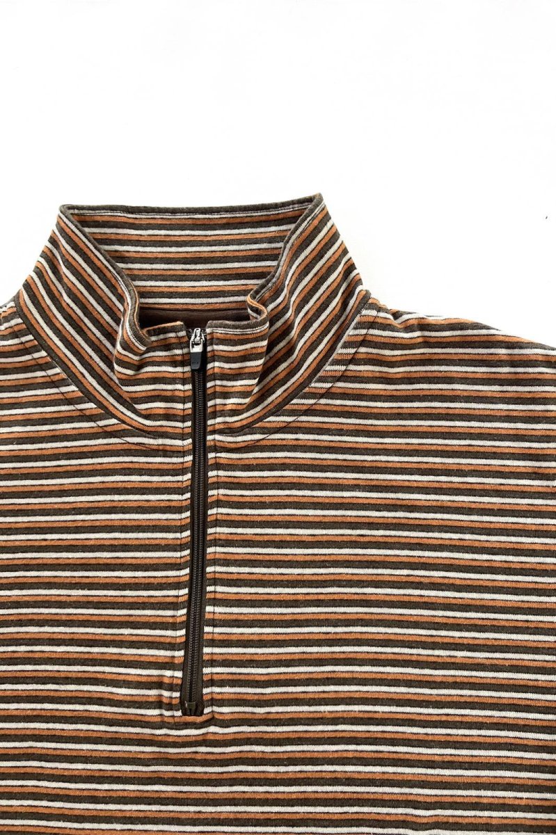 画像3: COMFORTABLE REASON | MULTI BOARDER L/S STAND ZIP  - ORANGE (3)