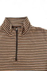 画像3: COMFORTABLE REASON | MULTI BOARDER L/S STAND ZIP  - ORANGE (3)