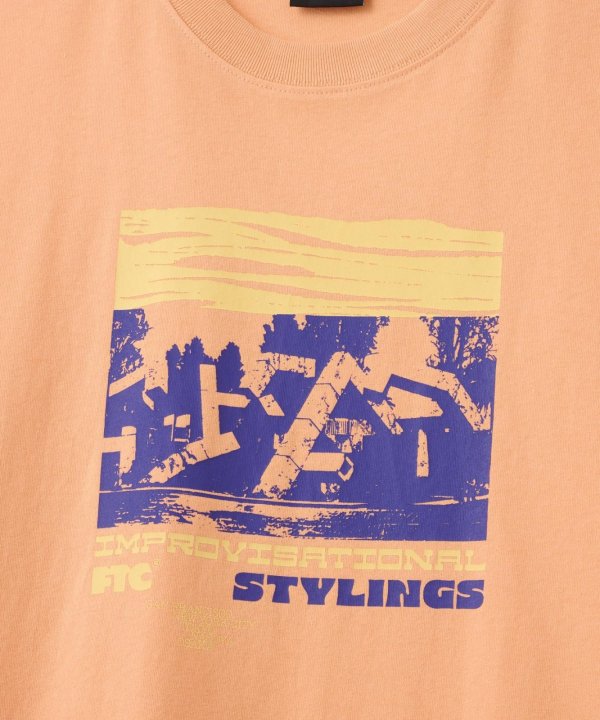 画像3: FTC " STYLINGS TEE " - PEACH (3)