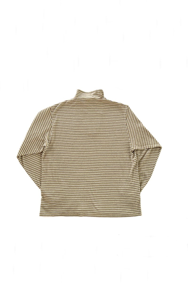 画像4: COMFORTABLE REASON | MULTI BOARDER L/S STAND ZIP  - ORANGE (4)