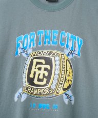 画像3: FTC " CHAMPS RING TEE " - CHARCOAL (3)