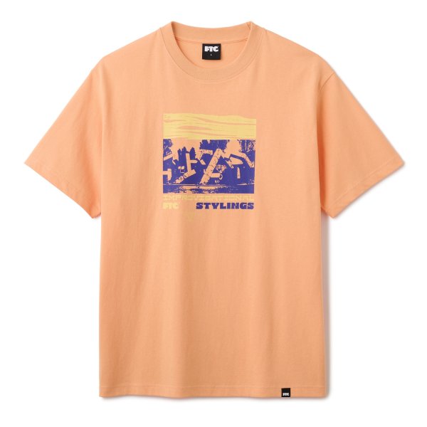 画像1: FTC " STYLINGS TEE " - PEACH (1)
