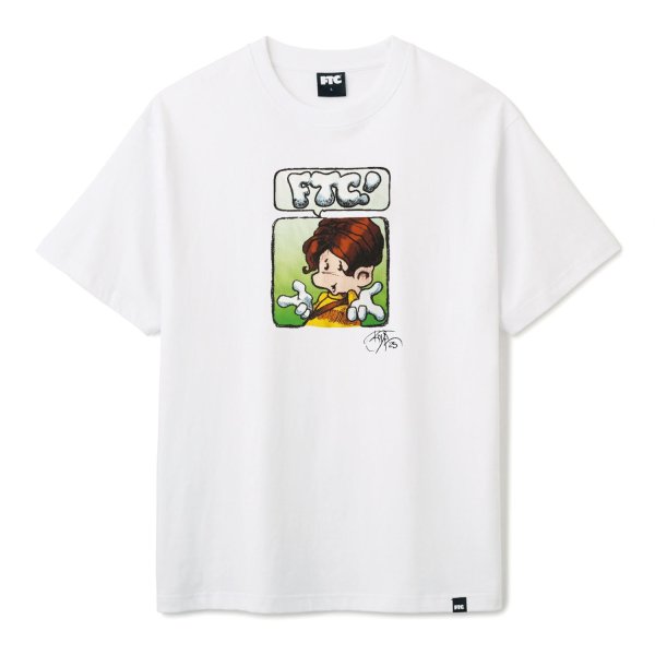 画像1: FTC " FTC x MARK BODE | DONDI TEE " - WHITE (1)