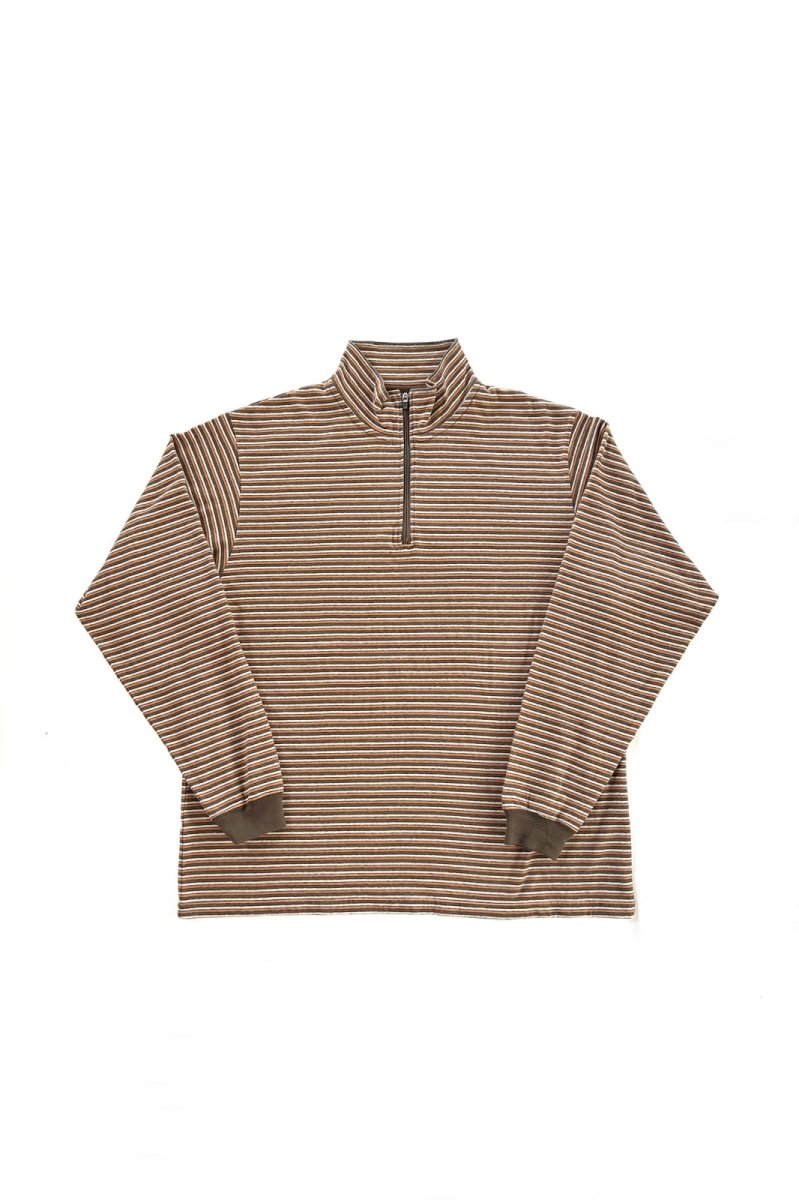 画像2: COMFORTABLE REASON | MULTI BOARDER L/S STAND ZIP  - ORANGE (2)