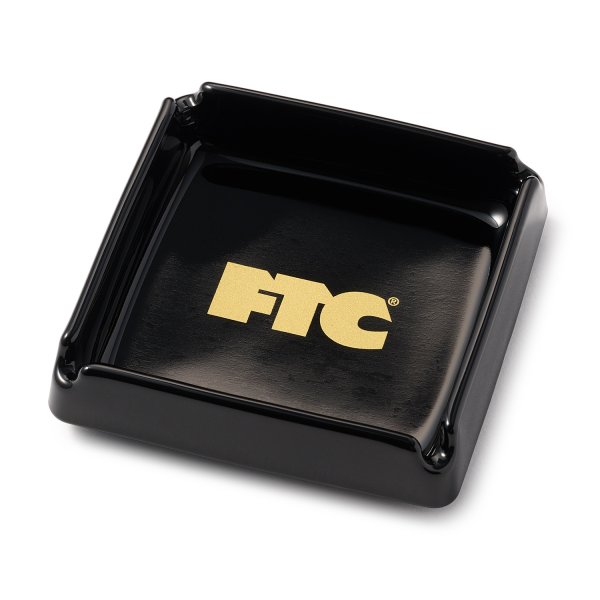 画像1: FTC " GLASS ASHTRAY " - BLACK (1)