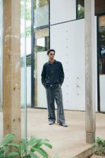 画像5: COMFORTABLE REASON | FADE DENIM SHIRTS - BLACK (5)