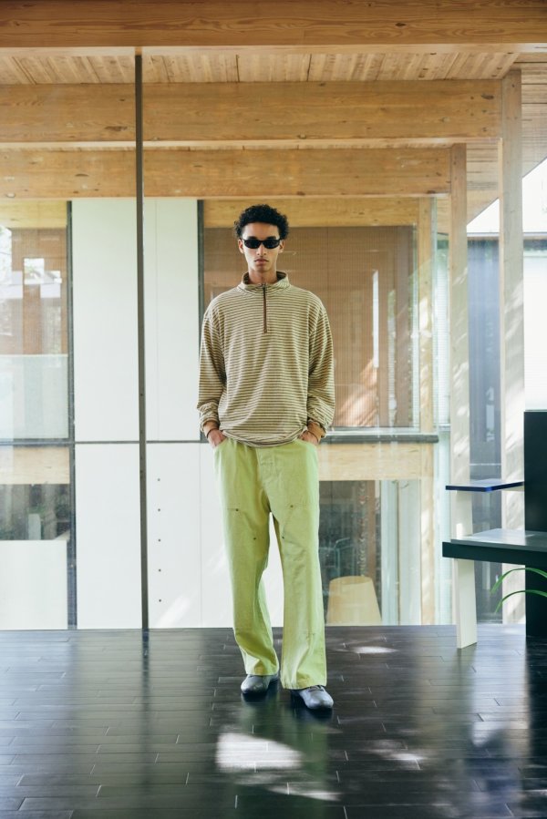 画像5: COMFORTABLE REASON " MULTI BOARDER L/S STAND ZIP " - YELLOW (5)