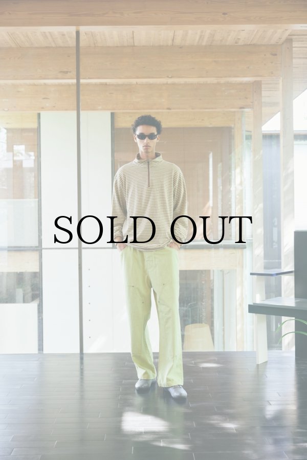 画像5: COMFORTABLE REASON " MULTI BOARDER L/S STAND ZIP " - YELLOW (5)