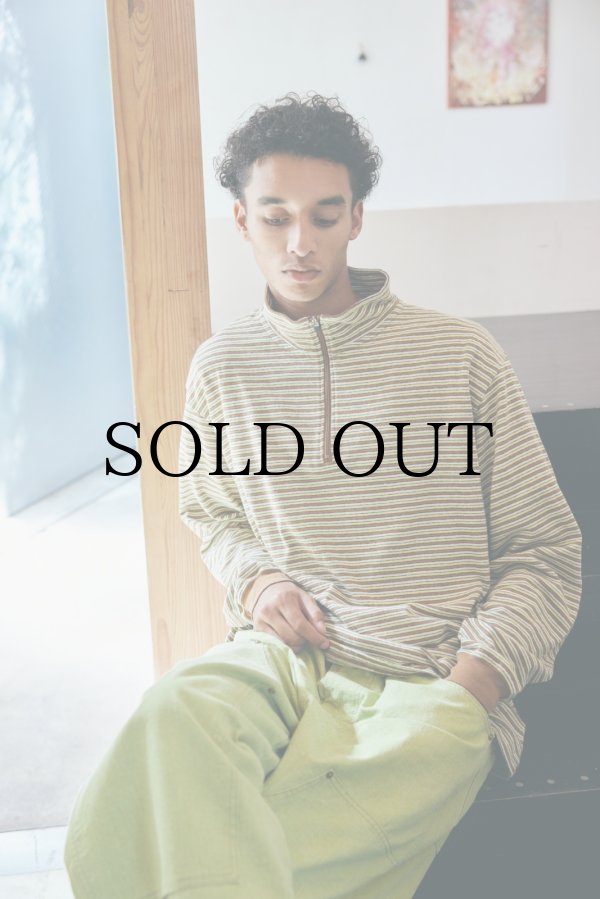 画像7: COMFORTABLE REASON " MULTI BOARDER L/S STAND ZIP " - YELLOW (7)