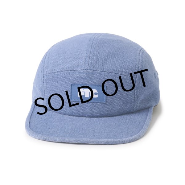 画像1: FTC " WASHED CANVAS CAMP CAP " - BLUE (1)