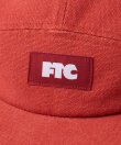 画像3: FTC " WASHED CANVAS CAMP CAP " - BURGUNDY (3)