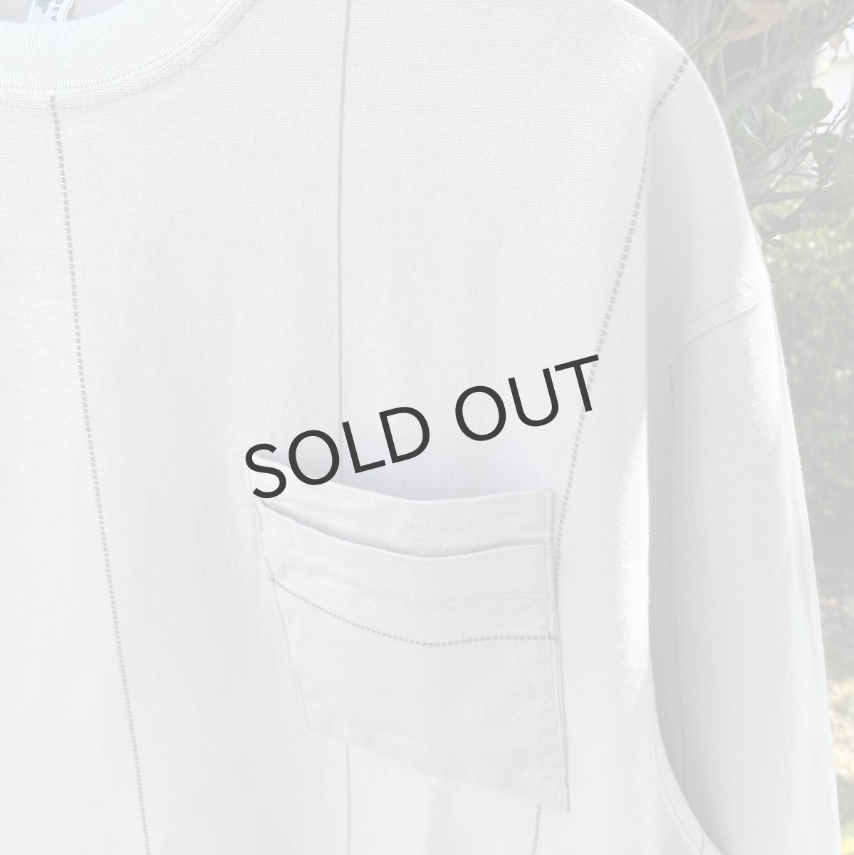 画像3: NOROLL " UNEVENNESS L/S TEE " (3)