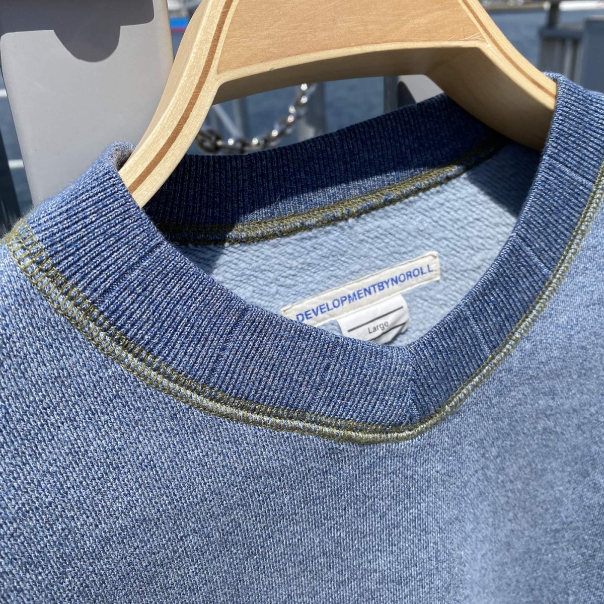 画像7: NOROLL " W&L V NECK SWEAT " (7)